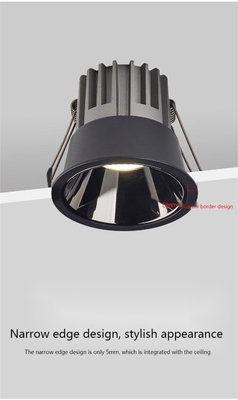 Techo de alta temperatura de Dimmable LED Downlights de la resistencia que monta 12W